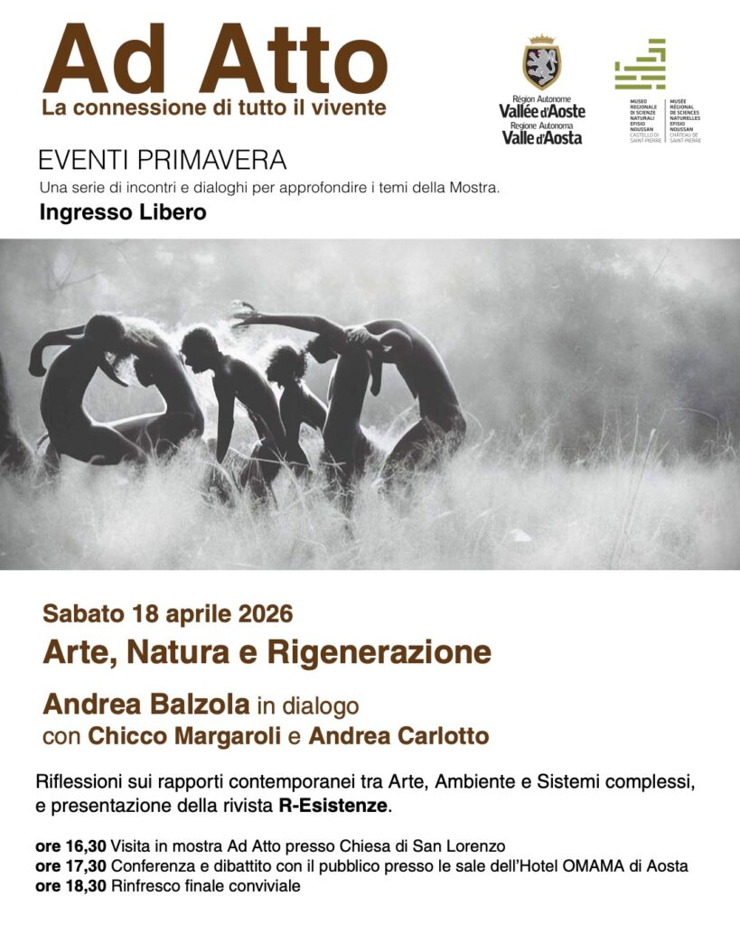 Locandina incontro con Andrea Balzola