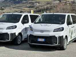 Con Aree interne Grand-Paradis 10 veicoli elettrici