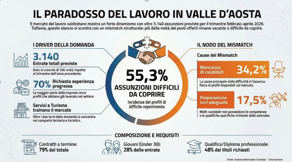 Il Paradosso Del Lavoro In Valle D'aosta
