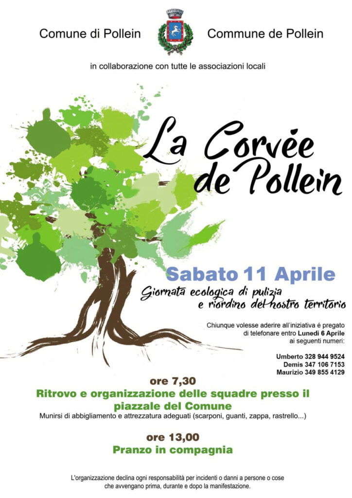Locandina la Corvée de Pollein