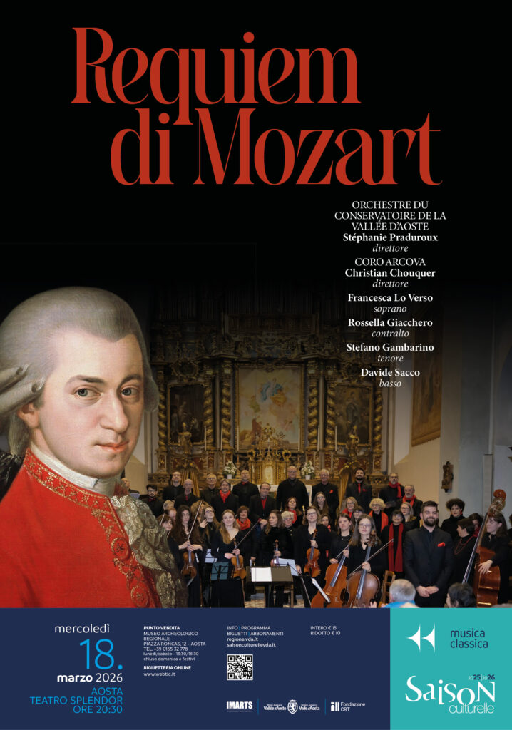 Locandina Requiem di Mozart