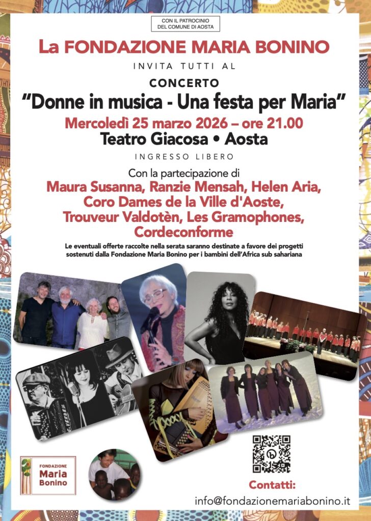 Locandina Donne in musica- Una festa per Maria