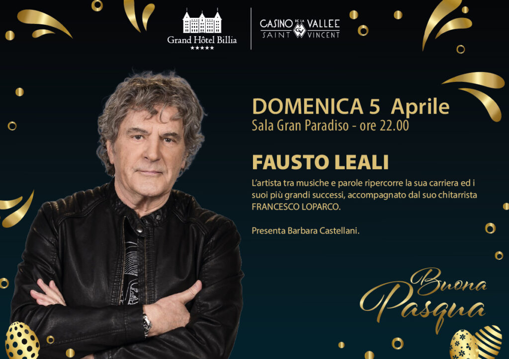 Locandina Musica e parole con Fausto Leali