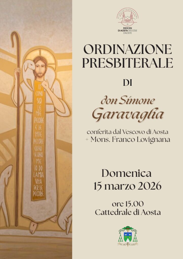 Locandina ordinazione presbiterale