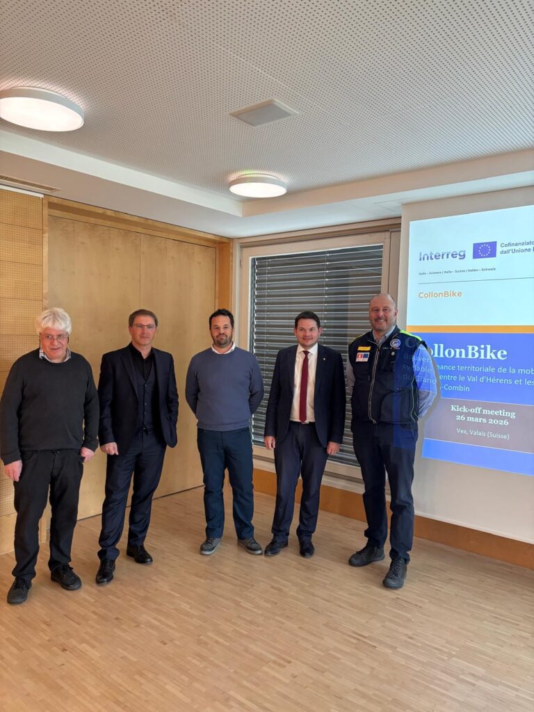 Avvio del progetto Interreg VI-A Italia–Svizzera CollonBike