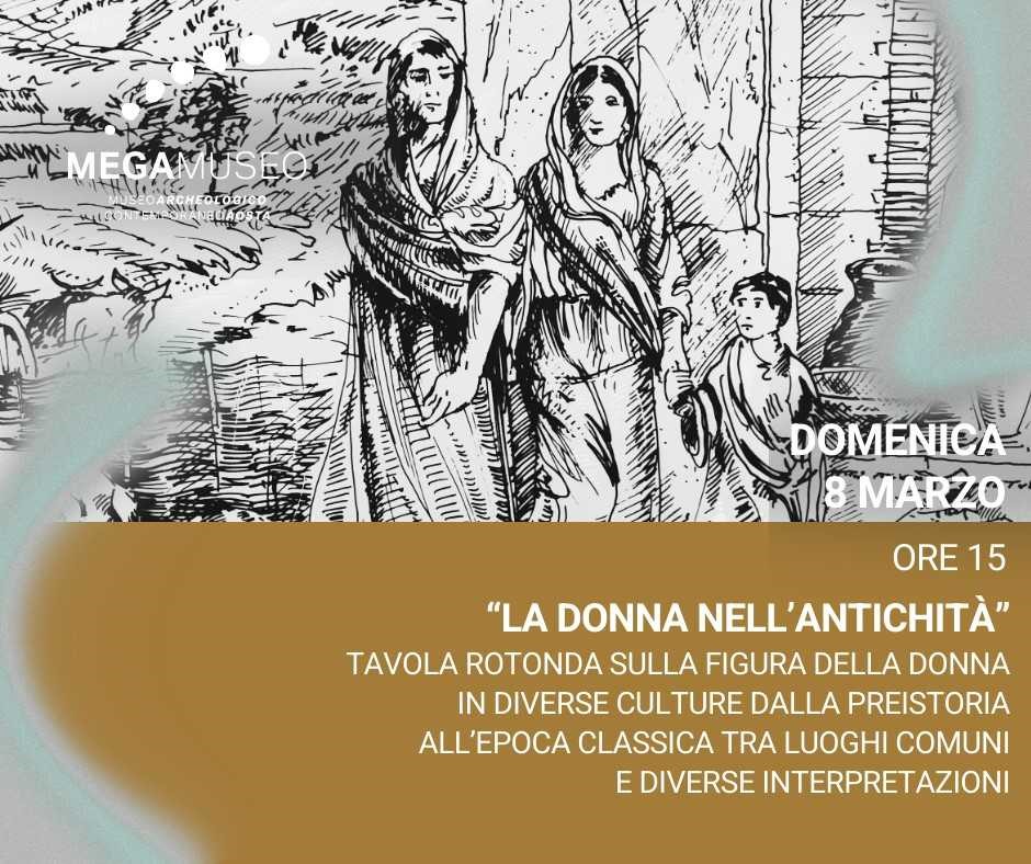 Locandina La donna nell’antichità
