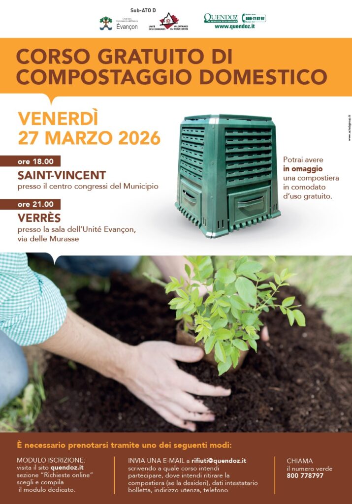 Locandina corso di compostaggio domestico