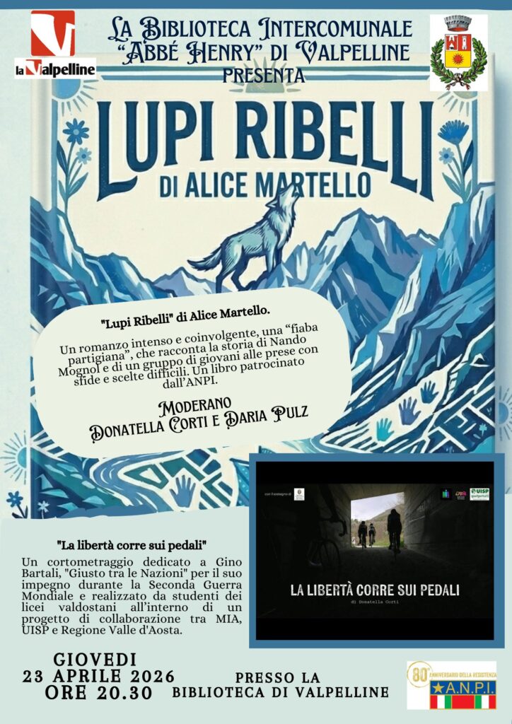 Locandina incontro con Alice Martello