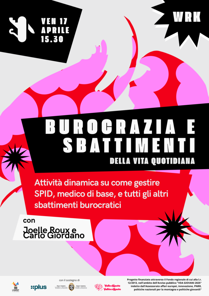 Locandina burocrazia e sbattimenti della vita quotidiana