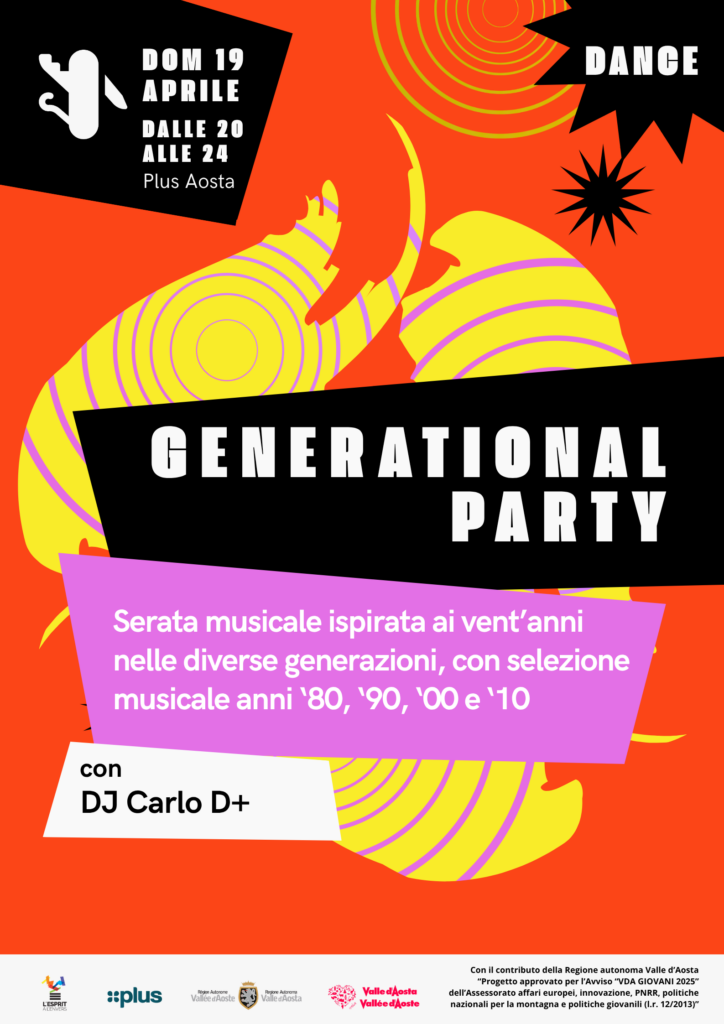 Locandina Generation party