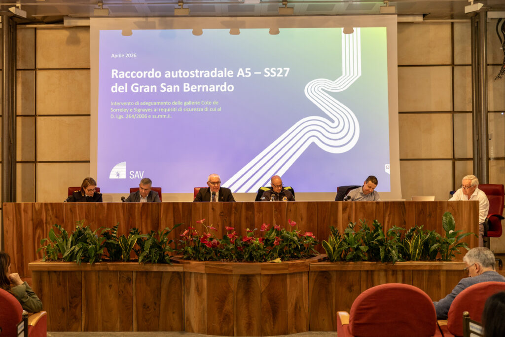Comitato operativo per la viabilità in relazione alla chiusura variante A5-SS27 per i lavori alle gallerie di Sorreley-Signayes