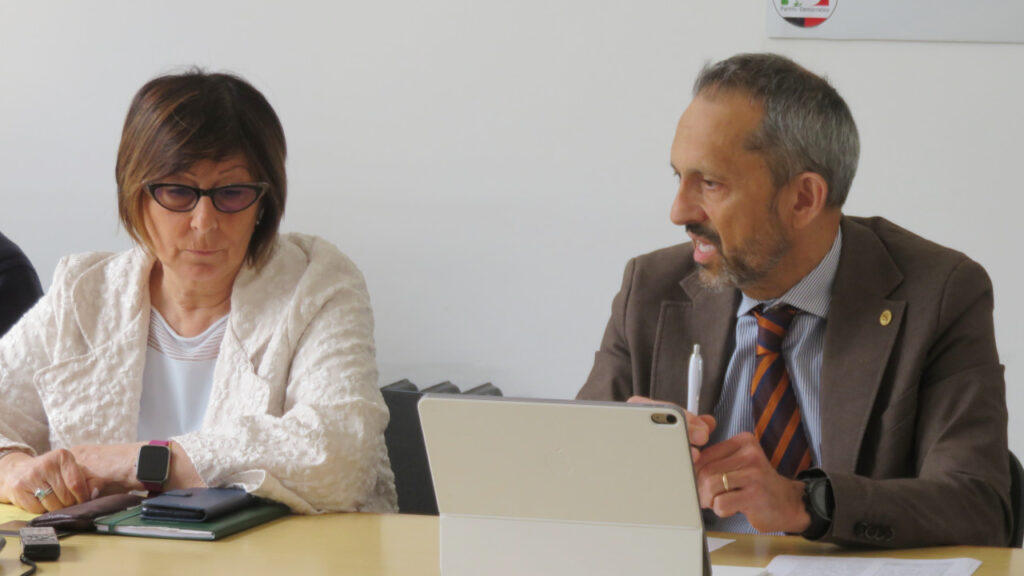 Clotilde 'Titti' Forcellati e Jean-Pierre Guichardaz