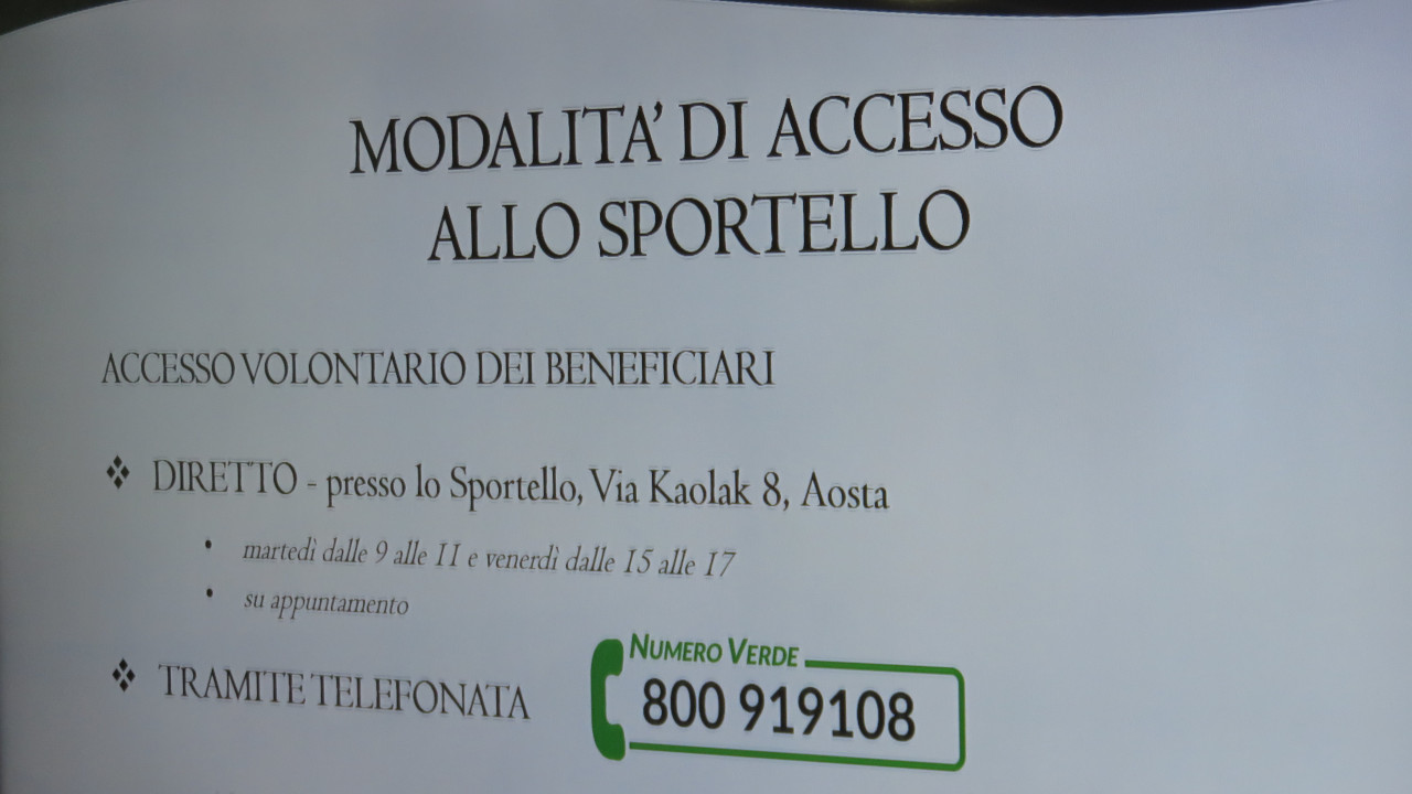 Ad Aosta lo Sportello per le vittime di qualsiasi tipologia di reato