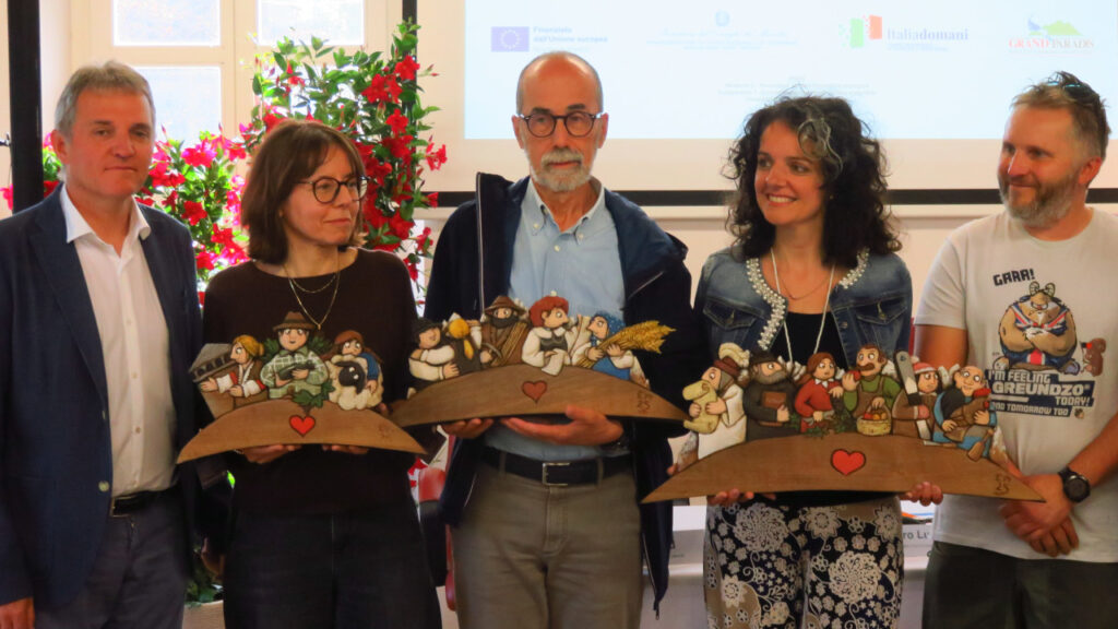 I premiati del Concorso fotografico Selfati nei cuori del Gran Paradiso, Daniela Moltrer, Fulvio Chanoux e Francesca Repele
