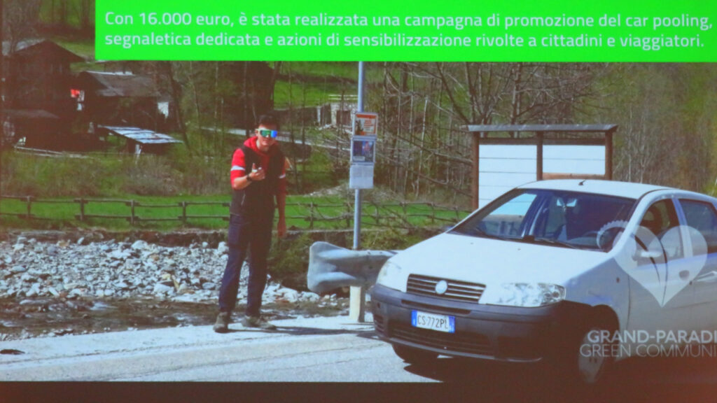 Il progetto di sviluppo del car pooling