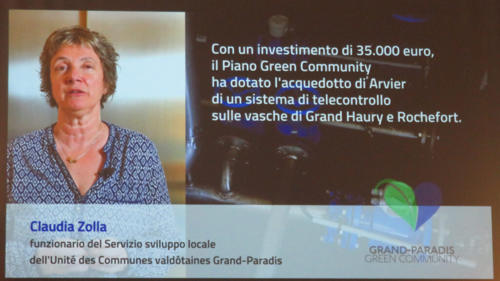 Il progetto di telecontrollo dell'acquedotto di Arvier