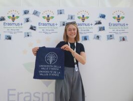 Elisabetta Anrò al The Erasmus+ Generation for the Earth