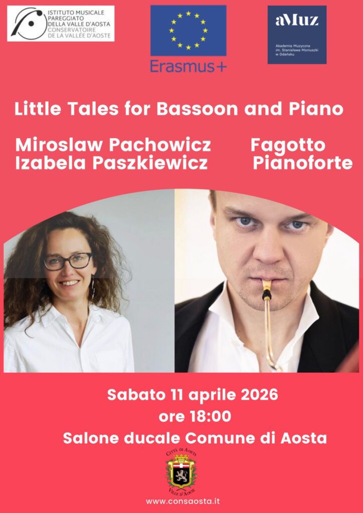 Locandina Little Tales for Bassoon and Piano