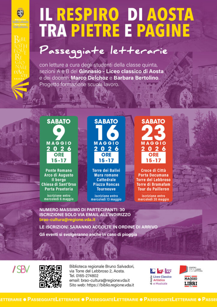 Locandina Passeggiate letterarie