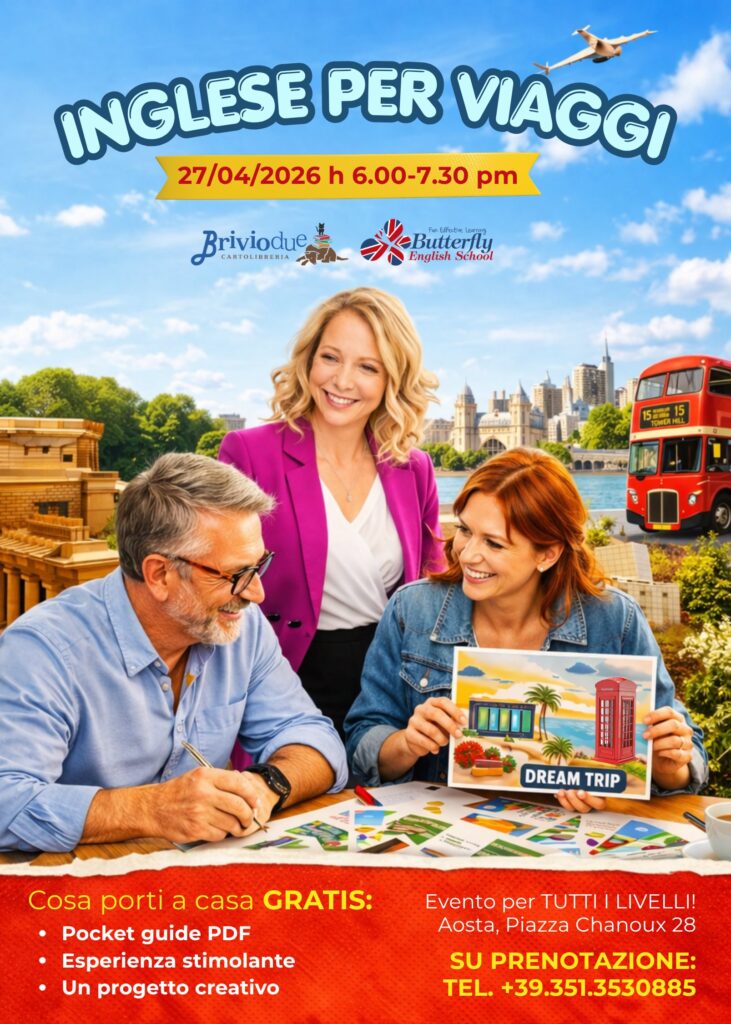 Locandina Inglese per Viaggi