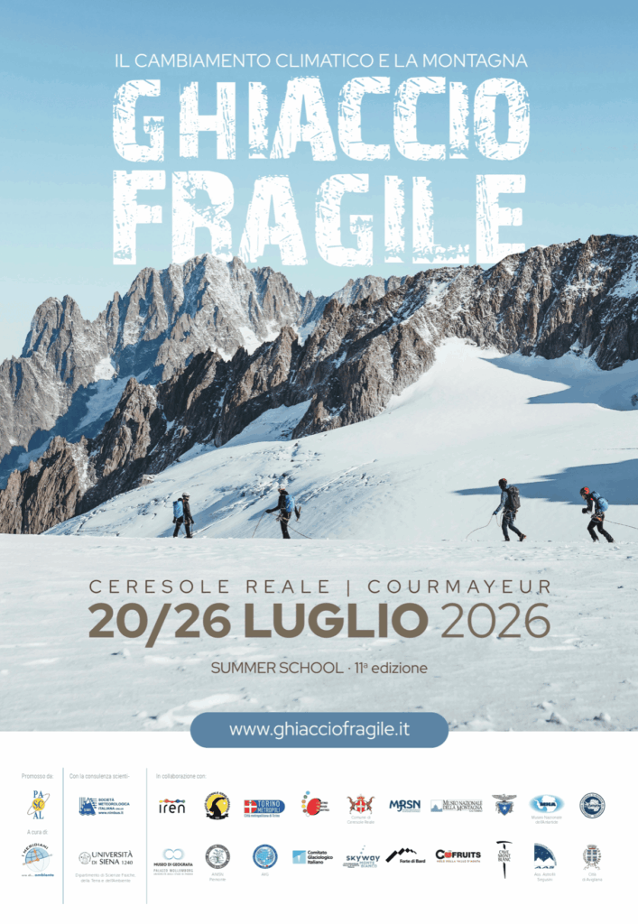 Locandina Summer school Ghiaccio fragile 2026