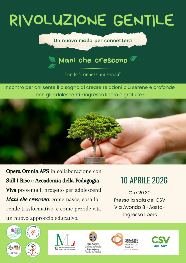 Volantino Evento Mani Che Crescono