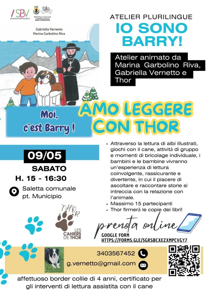 Locandina Amo leggere con Thor 9 Maggio 2026 1