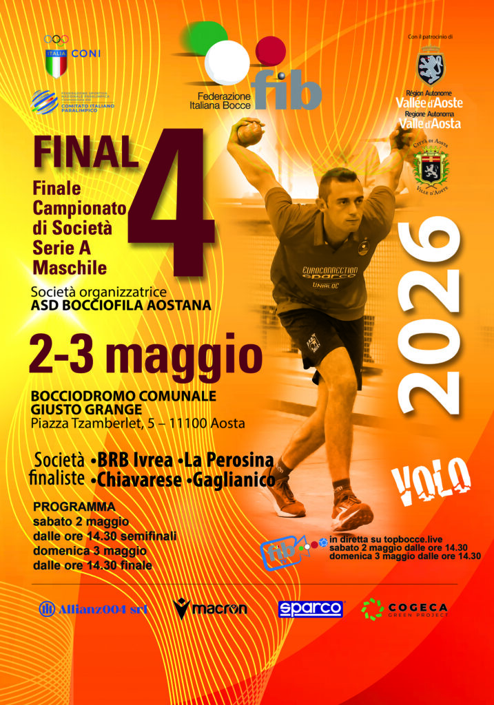 Locandina Final Four volo maschile