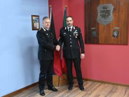 Roberto Nossein comandante della Stazione Carabinieri di Aosta