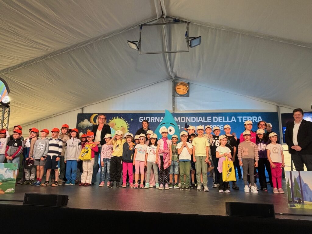 Giornata della Terra 2026 al Forte di Bard Scuola Fontainemore Lillianes 4° posto