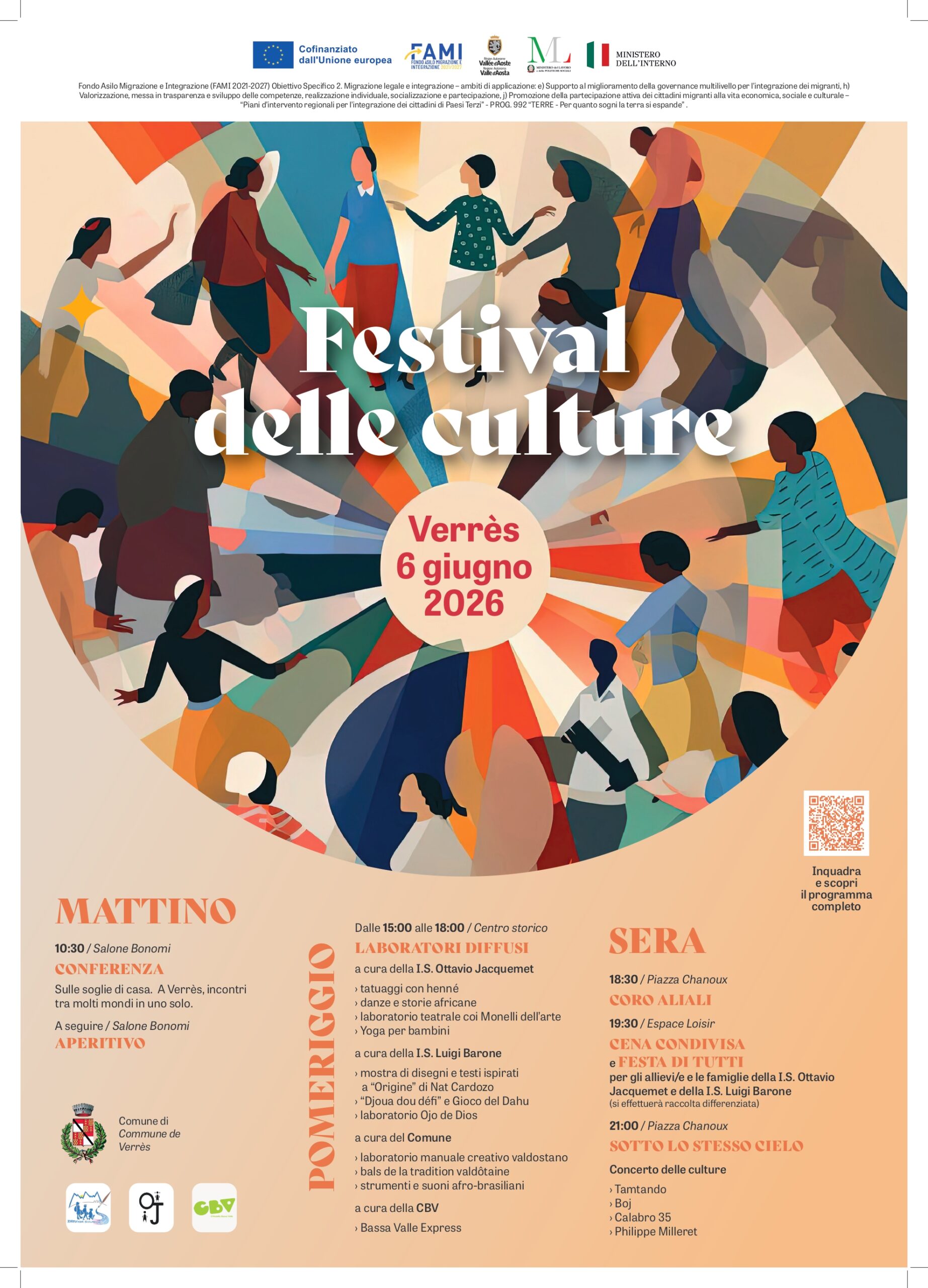 Festival delle Culture 2026 a Verrès