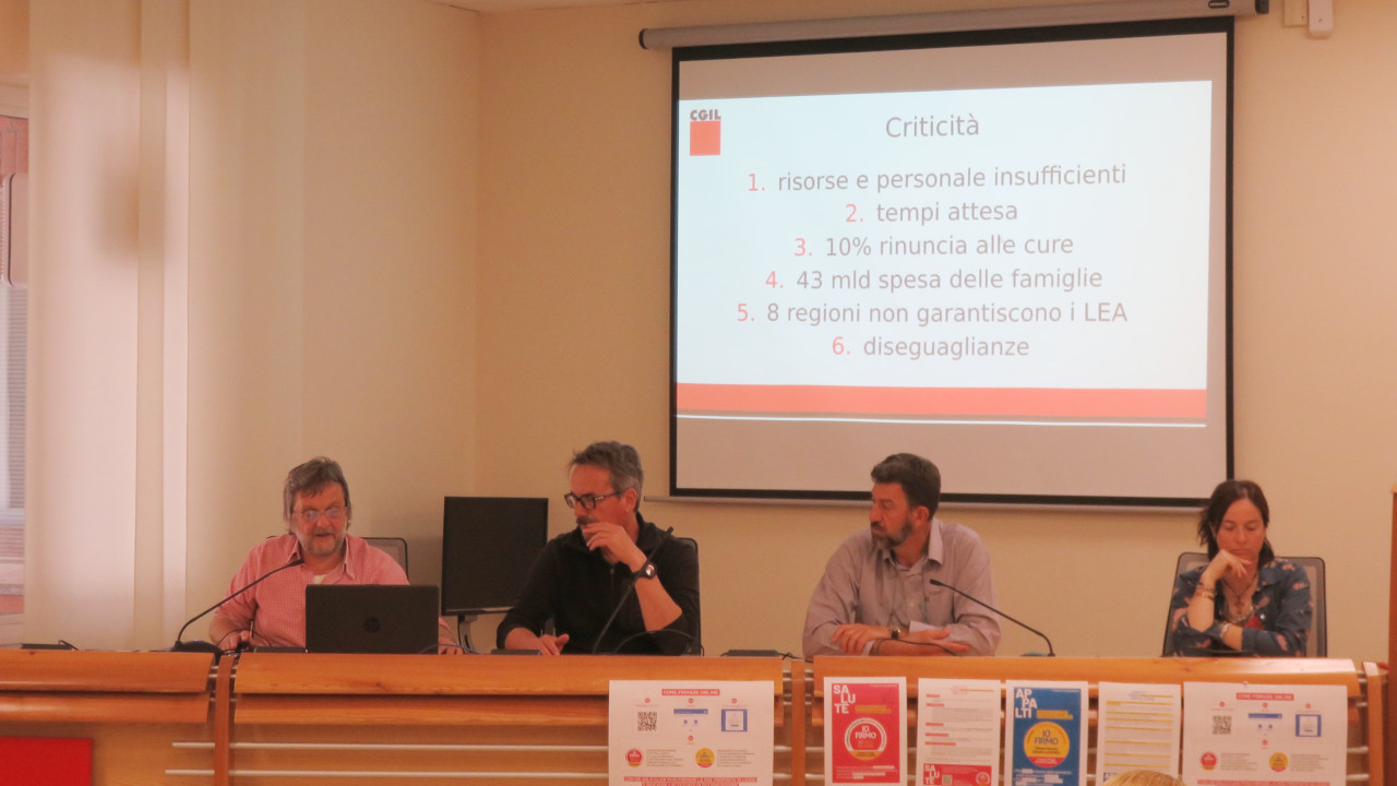Cgil: due proposte di legge per difendere salute, lavoro e diritti