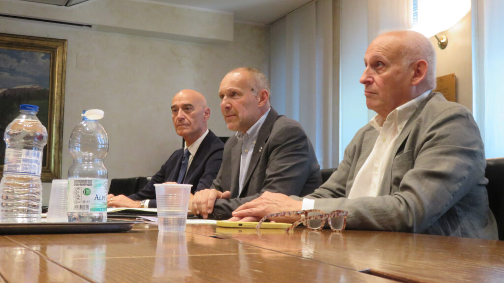 Massimo Lattanzi, Walter Musso ed Alberto Zucchi