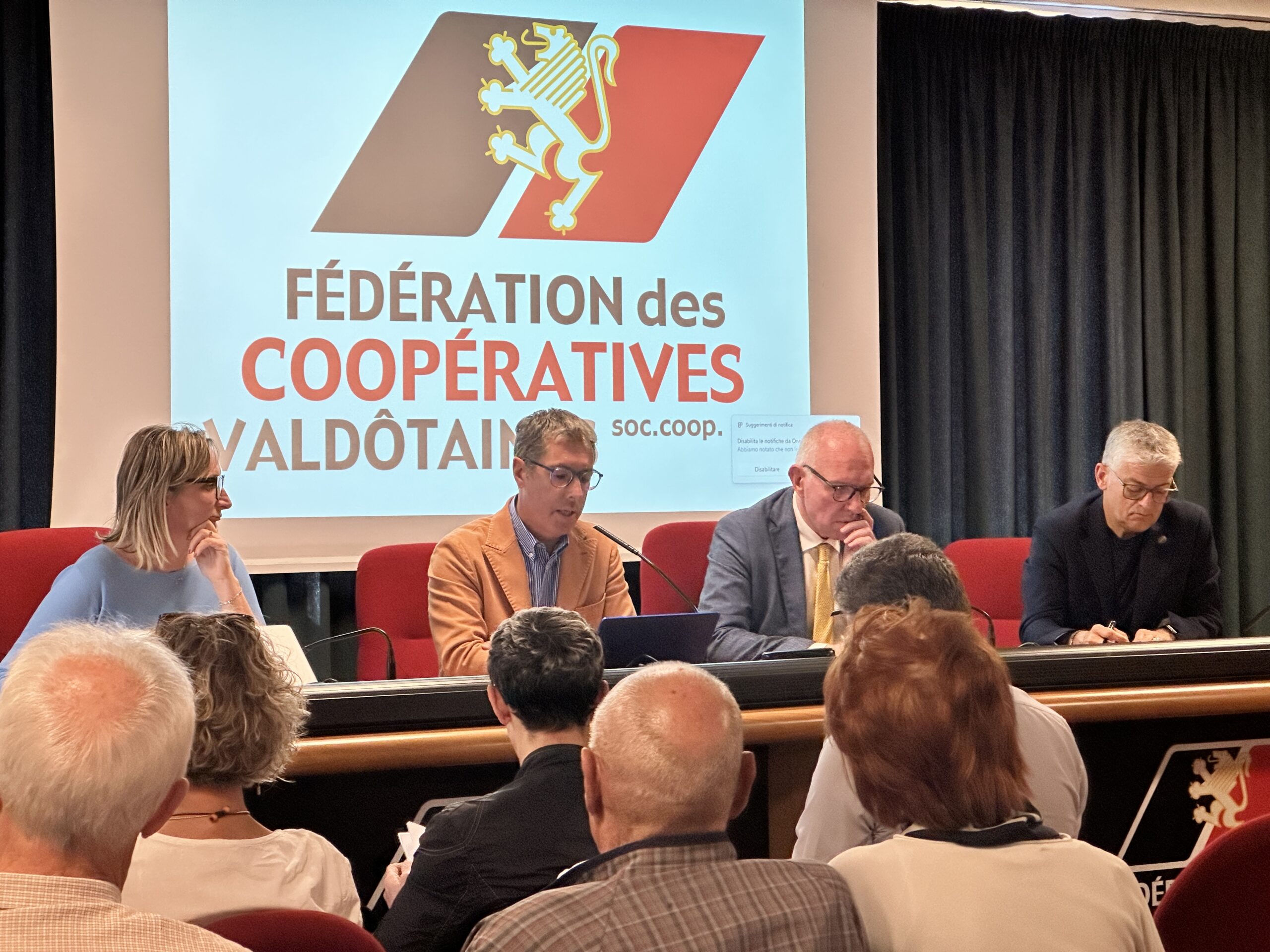 Assemblea 2026 della Fédération des Coopératives valdôtaines