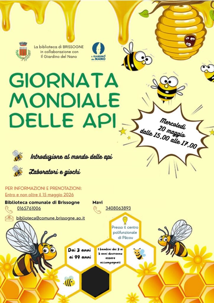 Giornata mondiale delle api a Brissogne