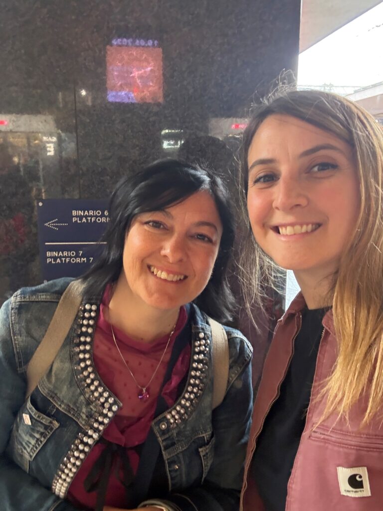 da destra verso sinistra - Ielasi Antonella e Bartolucci Alessandra delegate Regionali per Diabete Italia