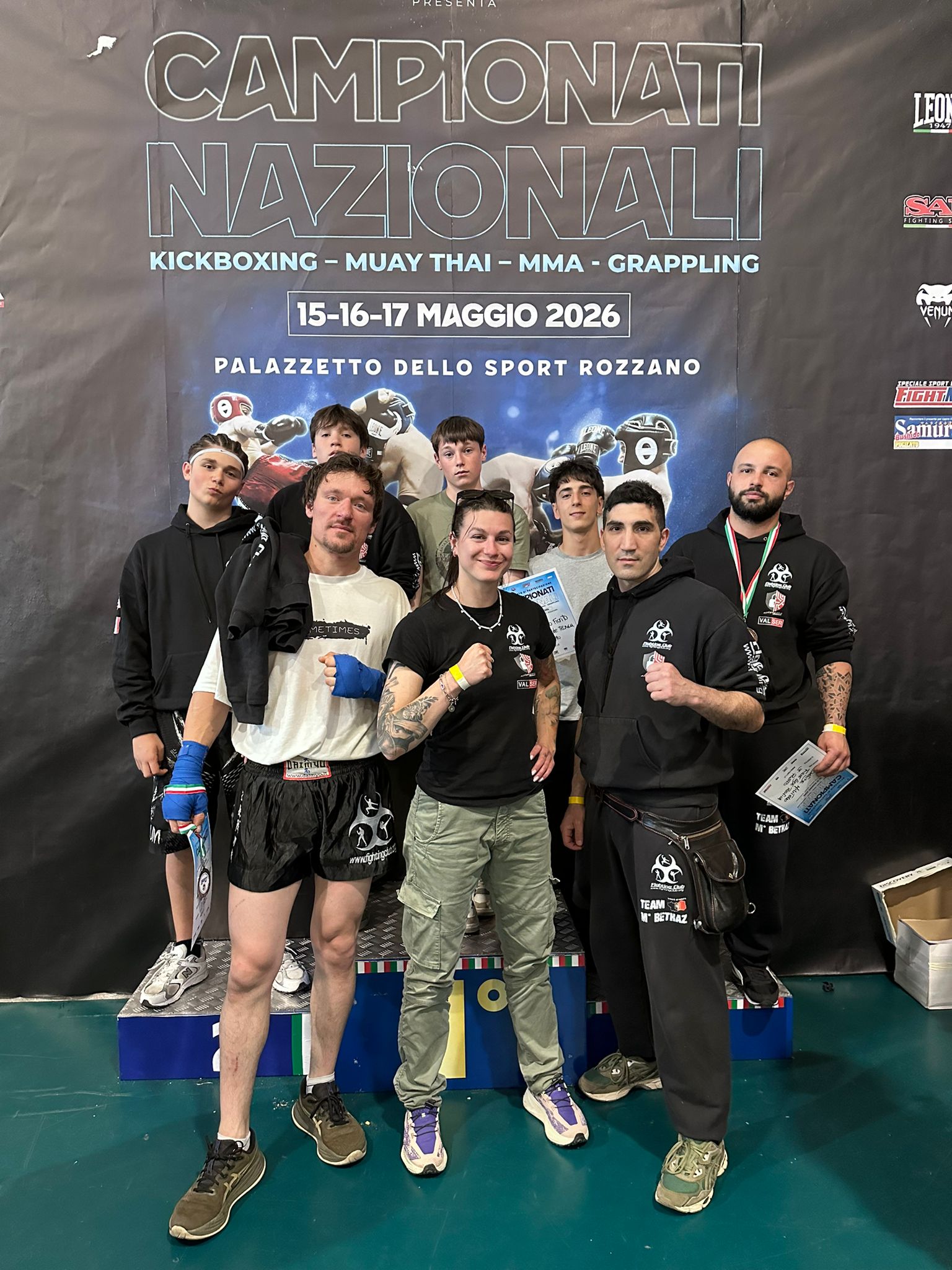 Fighting Club Valle d\'Aosta sul podio ai Campionati Italiani Fight1