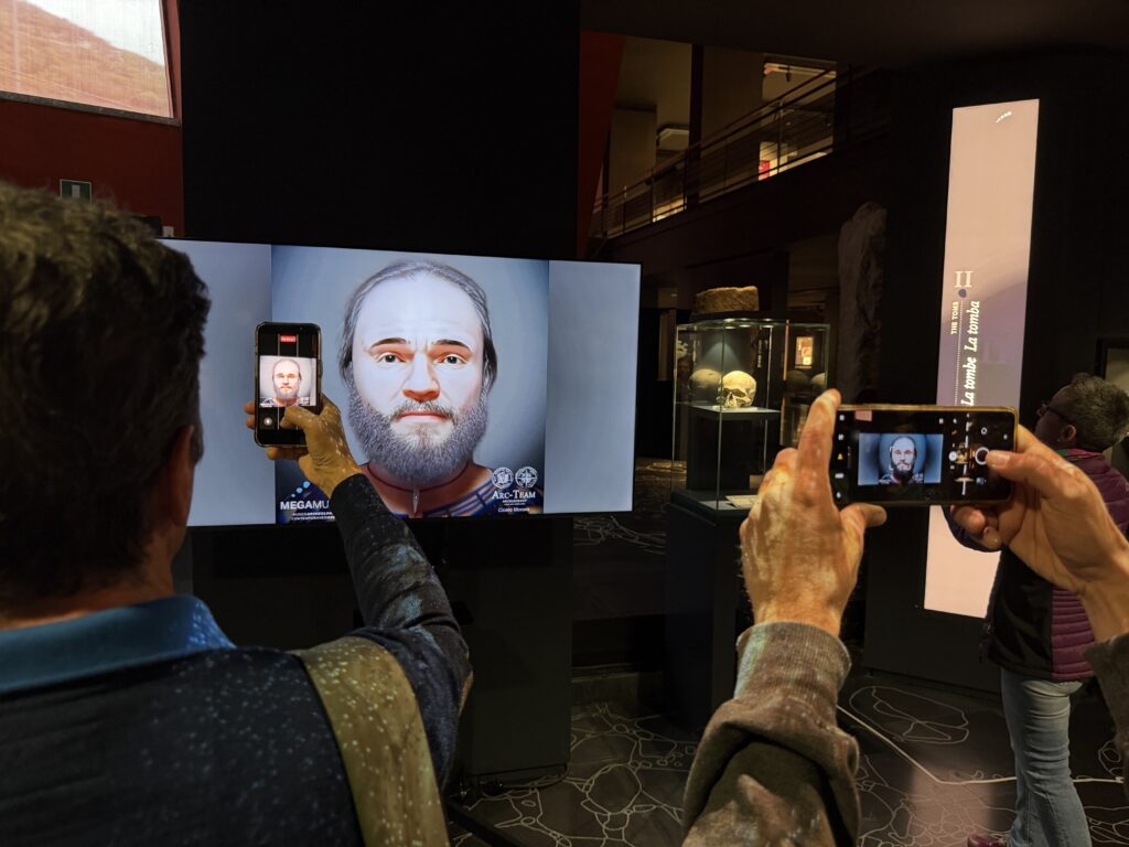 ricostruzione forense volto uomo età del rame