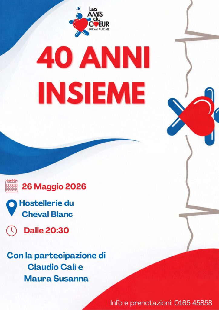 Locandina 40 Anni Les amis du coeur