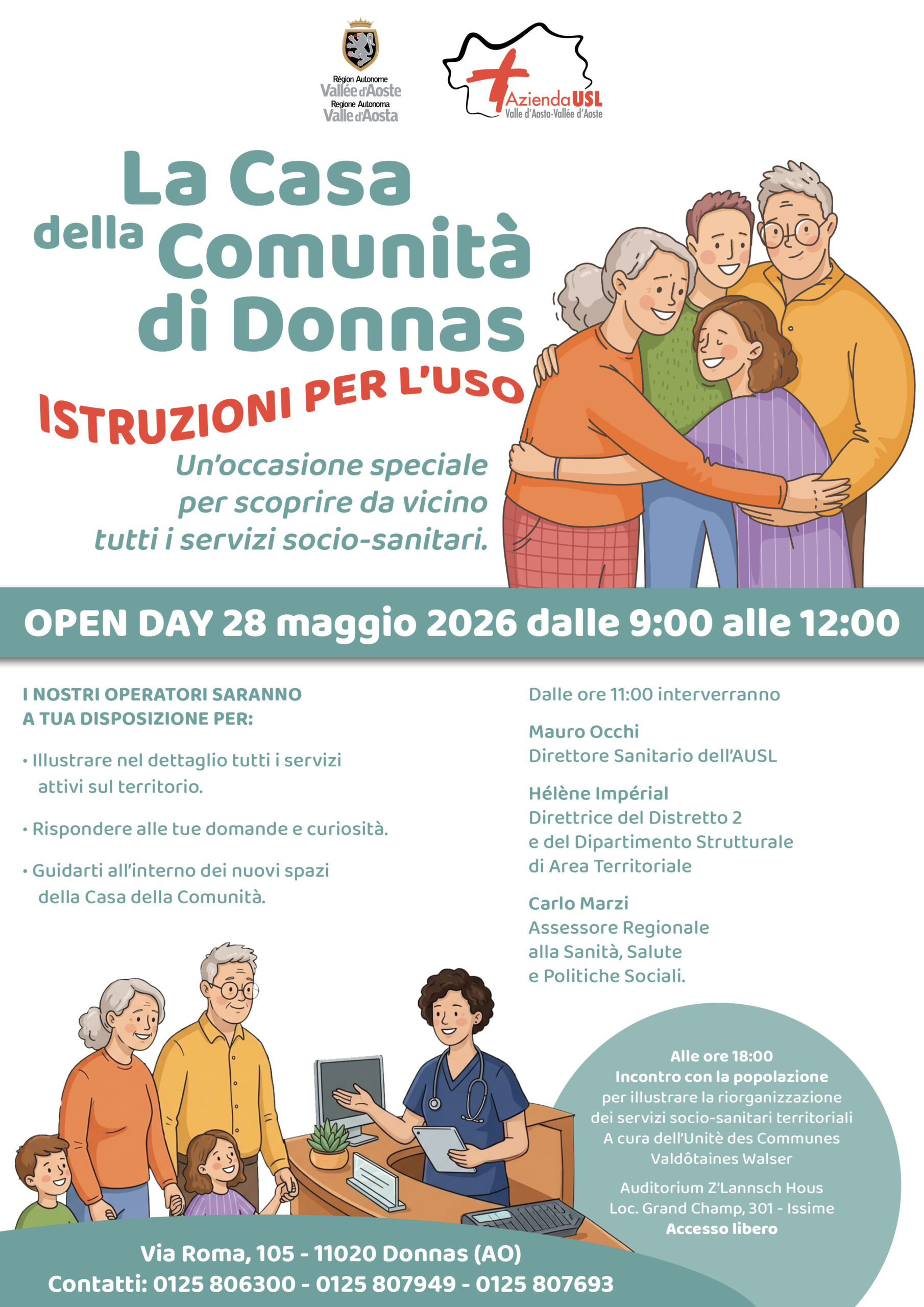 Porte aperte alla Casa della Comunità di Donnas