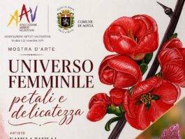 Petali e delicatezza: ad Aosta la mostra di Tafilaj e Vuillermoz