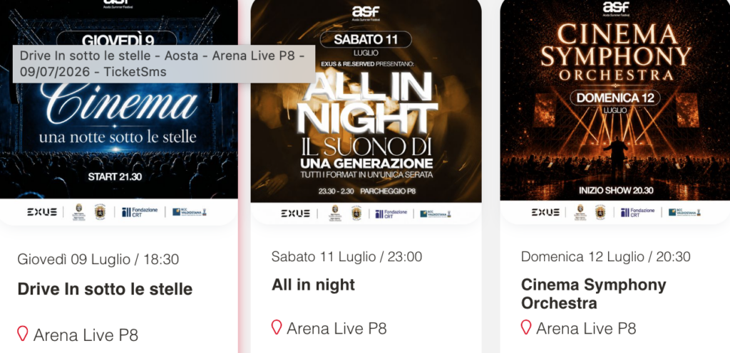 Aosta Summer Festival 2026