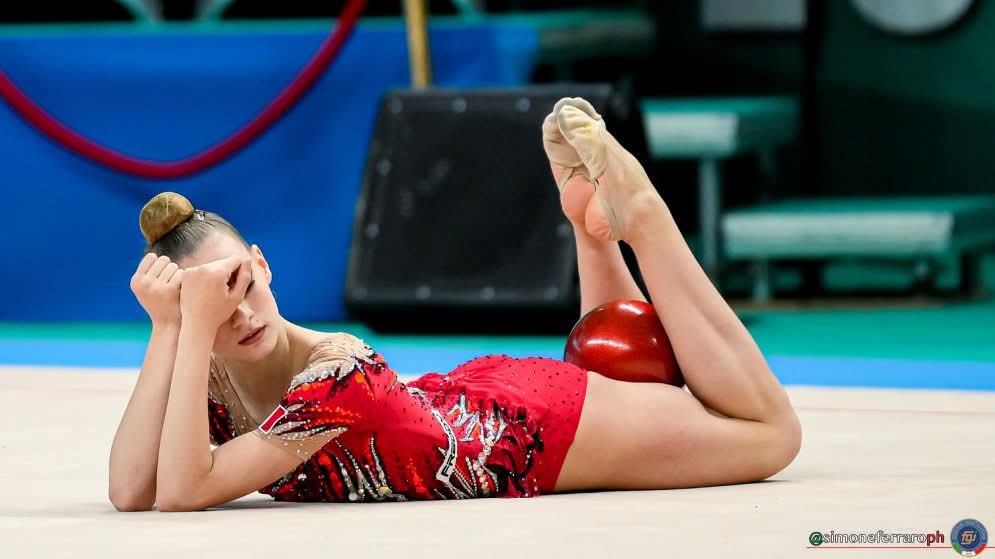 Elodie Margot Godioz conquista la finale europea di ginnastica ritmica