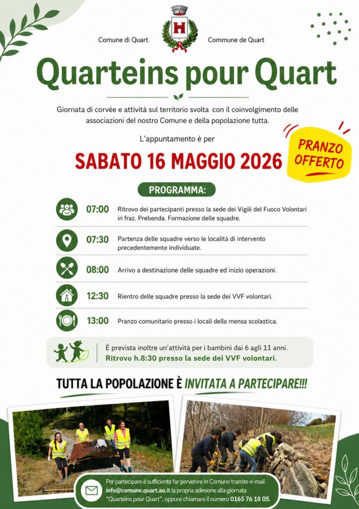 Locandina Quarteins pour Quart 2026