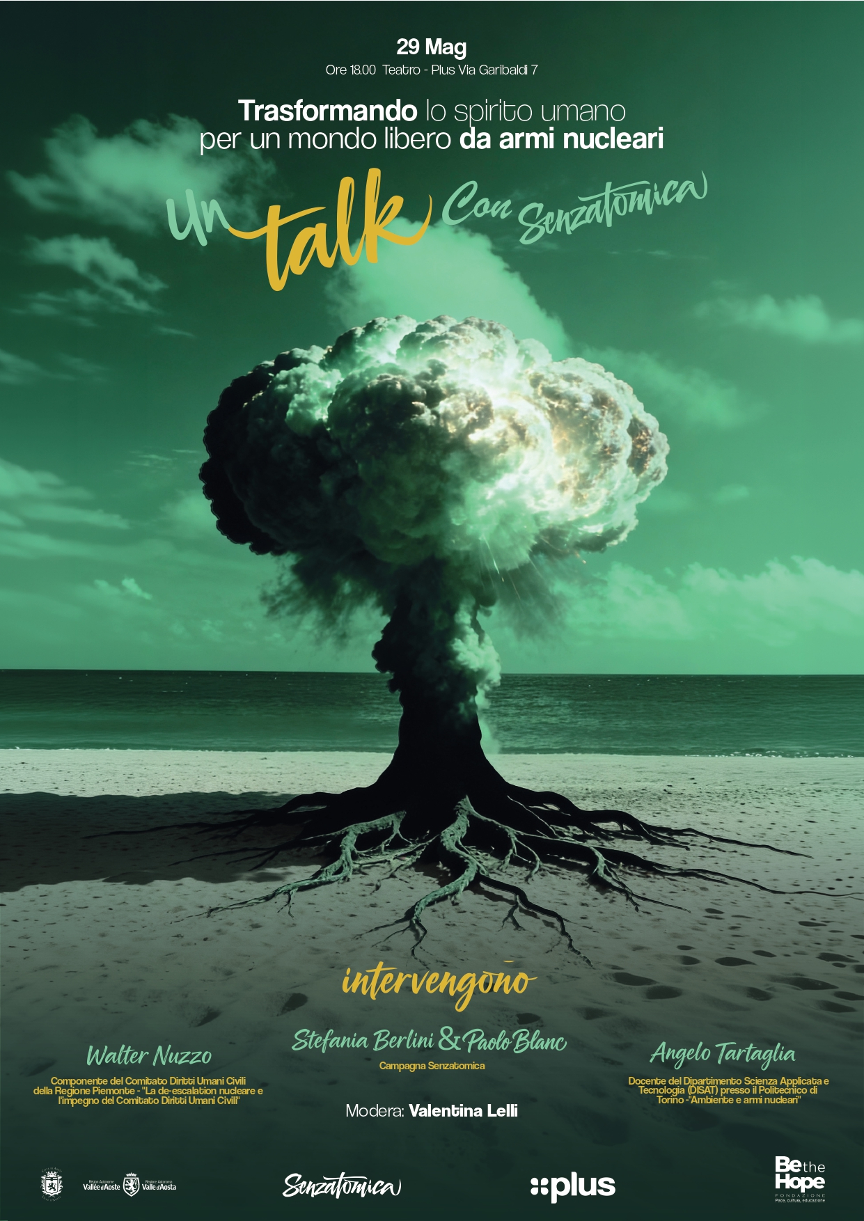 Trasformando lo spirito umano per un mondo libero da armi nucleari