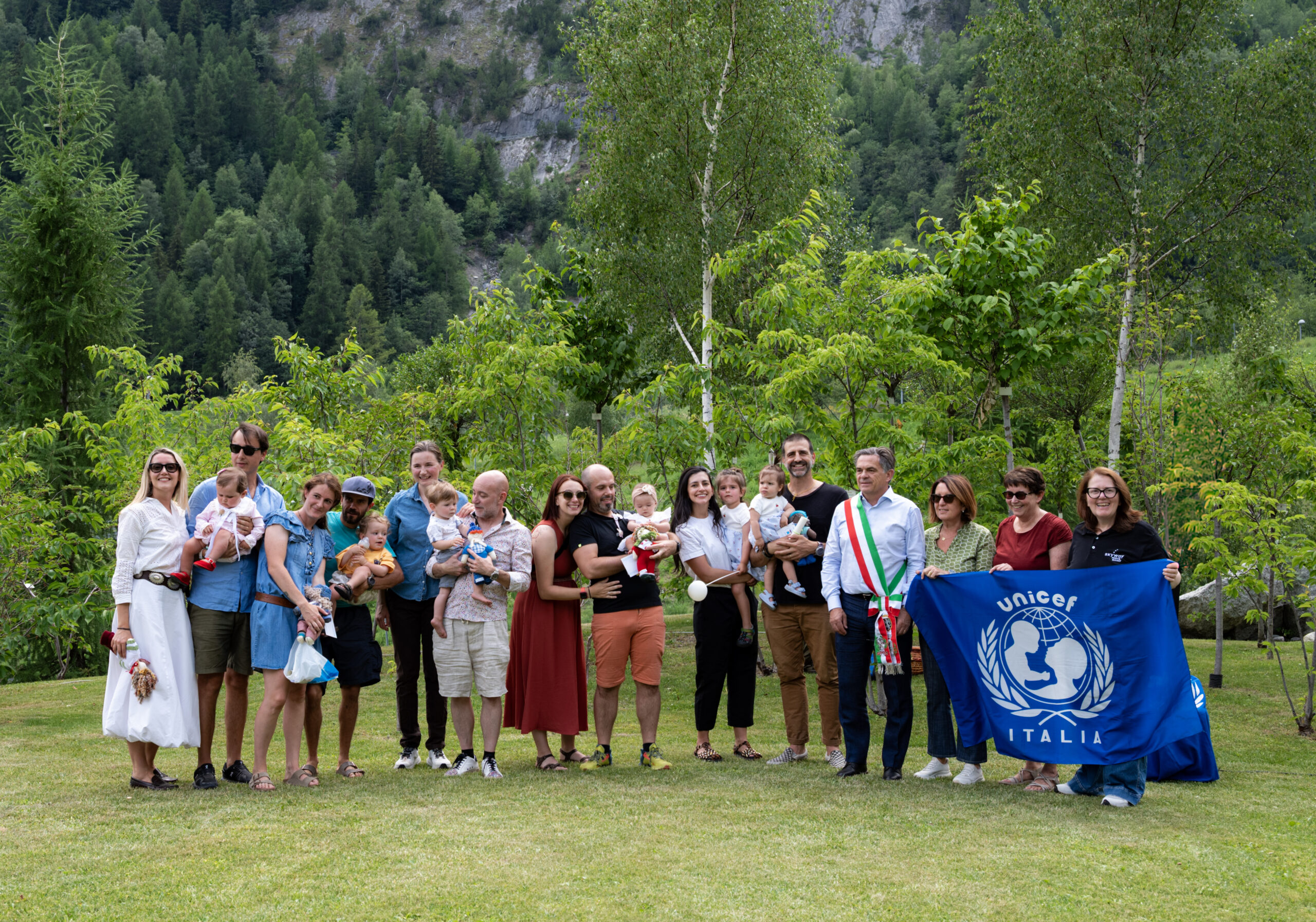 Courmayeur: festeggiati i sei nuovi nati nel 2025