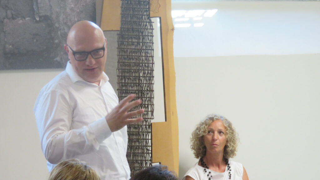 Davide Dall’Ombra, storico dell’arte, membro della Commissione del Premio arte contemporanea Valle d’Aosta