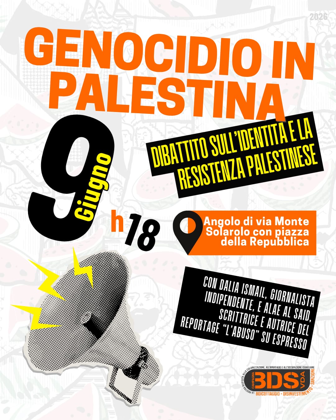 Un dibattito sul genocidio in Palestina