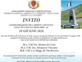 86° anniversario della caduta dei primi Carristi della seconda Guerra mondiale