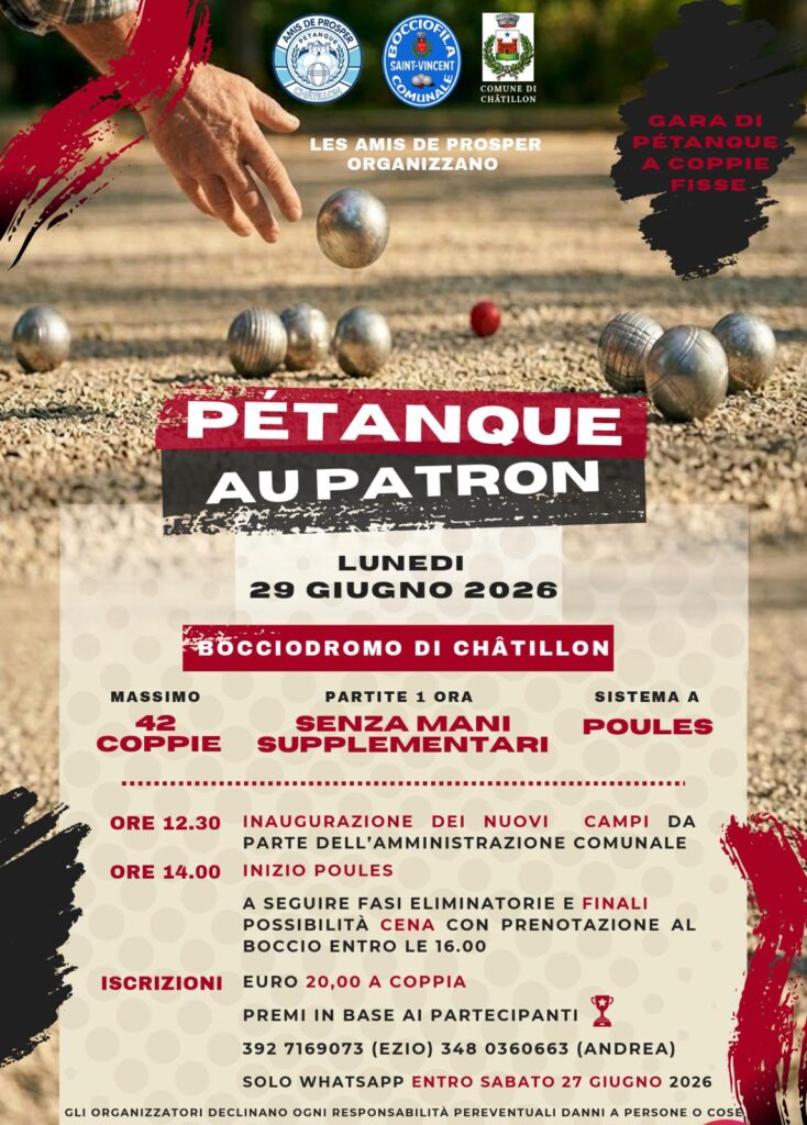 locandina Pétanque au patron